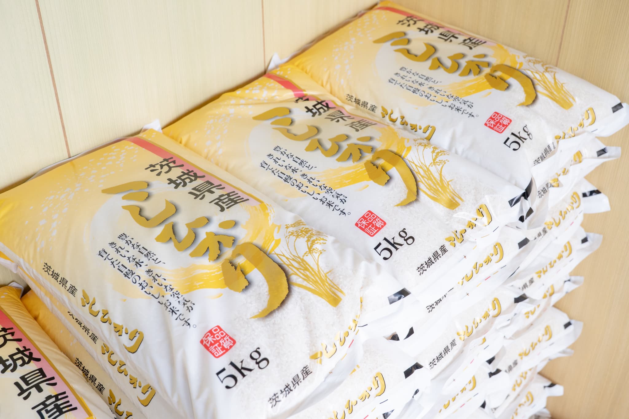 荷物を確認する男性スタッフ